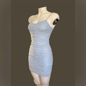 AEROPOSTALE   Elegant Blue Floral Dress